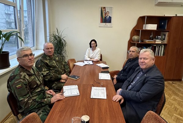 Susitikimas su Šaulių sąjungos atstovais