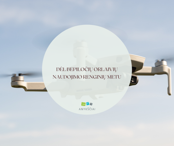 Dėl bepiločių orlaivių naudojimo renginių metu
