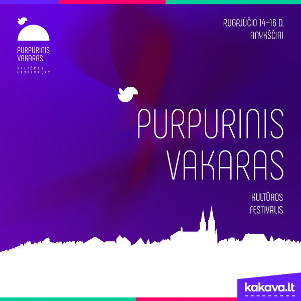„Purpurinis vakaras“ šį rugpjūtį įvyks – atsirado kultūrą remiančių