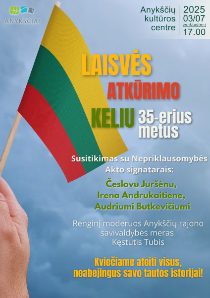 LAISVĖS ATKŪRIMO KELIU 35-erius metus