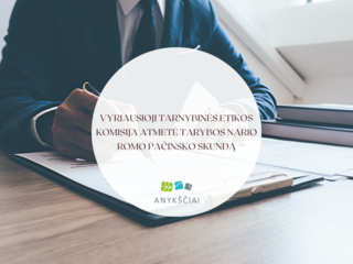 Vyriausioji tarnybinės etikos komisija atmetė Tarybos nario Romo Pačinsko skundą