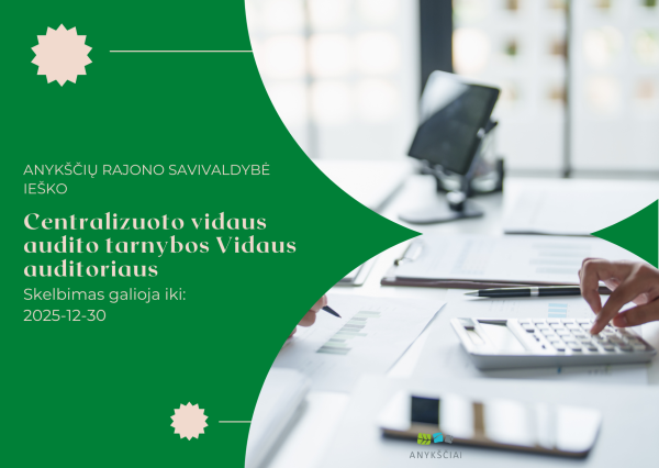 Darbo skelbimas