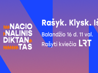 Nacionalinis diktantas: RAŠYK. KLYSK. IŠMOK