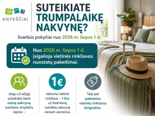 Nuo liepos 1 d. įsigalioja vietinės rinkliavos tvarkos pakeitimai