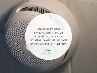 Anykščių rajono savivaldybė rūpinasi pažeidžiamų gyventojų saugumu: namuose diegiami specialūs...
