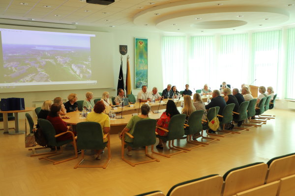 Anykščių rajono savivaldybės delegacija lankėsi Visagine 