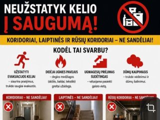 Daugiabučių „užmirštos“ zonos: kodėl koridoriai, laiptinės ir rūsiai neturi tapti sandėliais