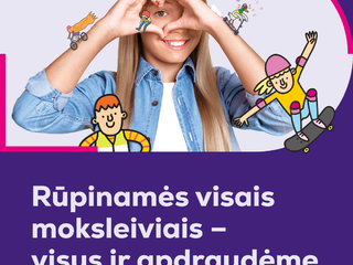 „Lietuvos draudimas“ rugsėjį vėl apdraus visus Anykščių rajono moksleivius, vyks saugaus elgesio...