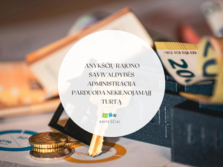 Anykščių rajono savivaldybės administracija parduoda nekilnojamąjį turtą