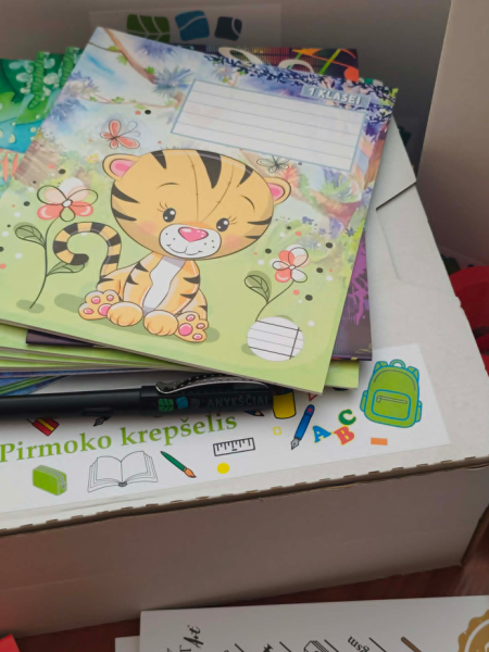 Savivaldybės dovana būsimiems pirmokams