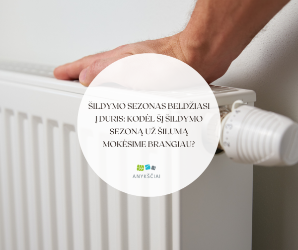 Šildymo sezonas beldžiasi į duris: kodėl šį šildymo sezoną už šilumą mokėsime brangiau?