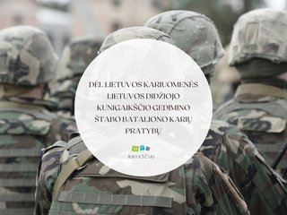 DĖL LIETUVOS KARIUOMENĖS LIETUVOS DIDŽIOJO KUNIGAIKŠČIO GEDIMINO ŠTABO BATALIONO KARIŲ PRATYBŲ